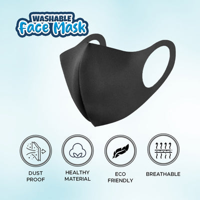 HD Novelty Pack of 5 Face Mask Washable Reusable Dustproof Cloth Mouth Cover Covering For Women Outdoors Indoors Cycling Pink